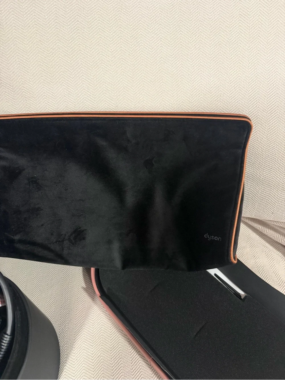 Dyson Black Travel Case with Copper Trim